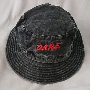 Mens or Women's Vintage Dare Bucket Hat